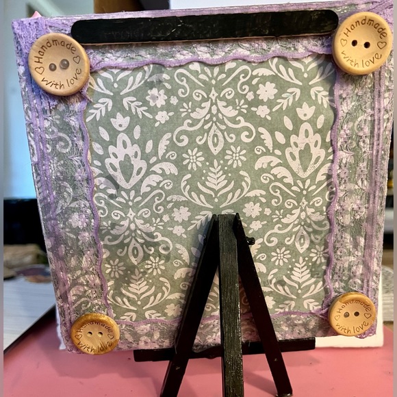 Lucky beaded Elephant portrait - Picture 3 of 3